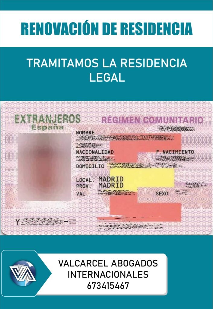renovacion de residencia