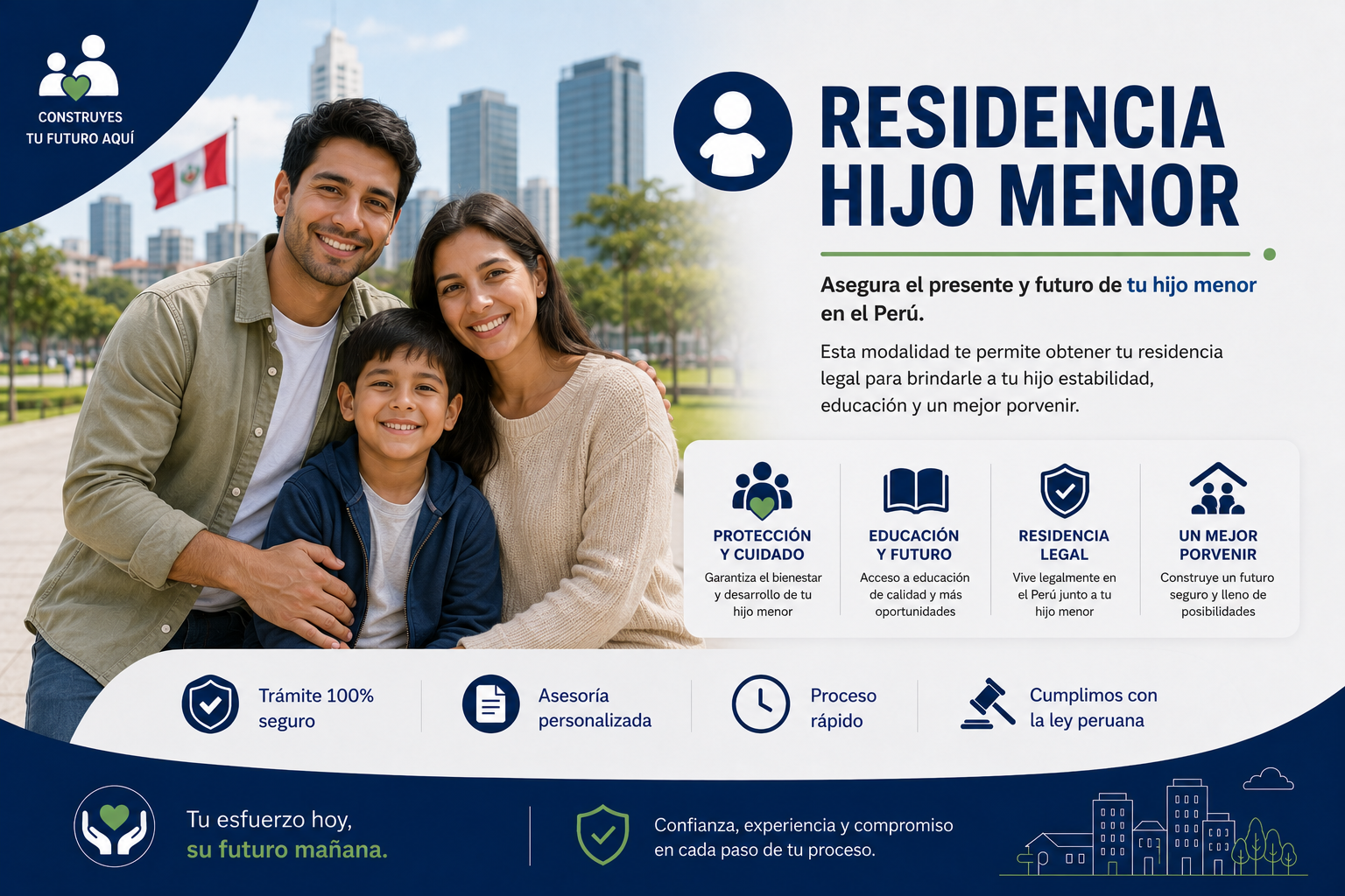 RESIDENCIA HIJO MENOR