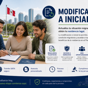 MODIFICACIÓN A INICIAL