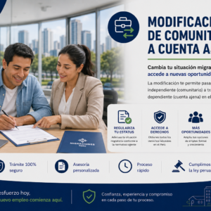 MODIFICACION DE COMUNITARIO A CUENTA AJENA